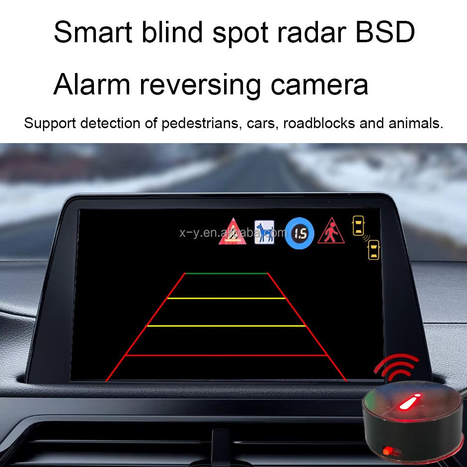 Universal Car Rear View Camera AHD 720P Reversing Camera Fisheye Lends Support Night Vision AHD Rear Camera